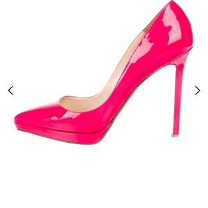 Christian Louboutin Vibrant Pink Heels